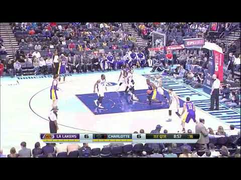 Kobe Bryant 21 points vs Bobcats - Full Highlights (2013.12.14).