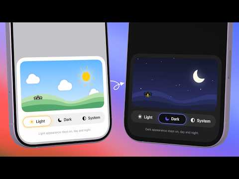 SwiftUI Animated App Theme Switcher - Xcode 27 thumbnail
