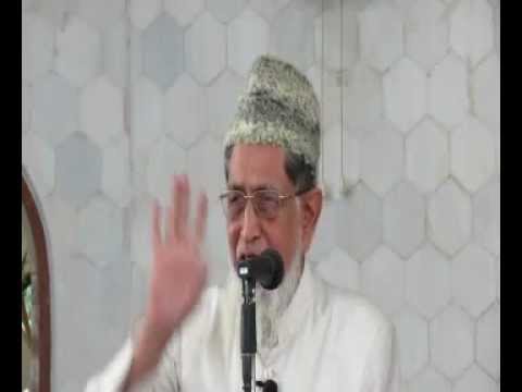 Oct 12 2012 Hajj-tul-Widaa ka paigham, JIH Markaz Jumua Khutba - Maulana Jalaluddin Umri