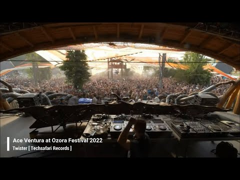 Ace Ventura dropping Twister at Ozora Festival 2022