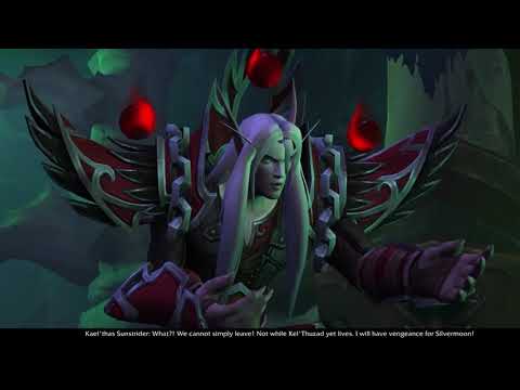 Kael'thas & Kel'Thuzard(Kel'Thuzad's Fate within the Maw) cinematic Shadowlands