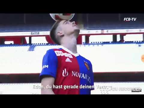 Edon Zhegrova presentations in Switzerland  FC BASEL (2019) HD