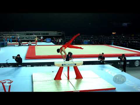 LIN Chaopan (CHN) - 2017 Artistic Worlds, Montréal (CAN) - Qualifications Pommel Horse