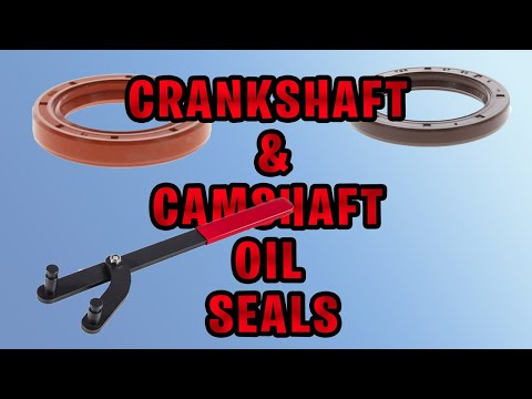 How To Change Camshaft & Crankshaft Oil Seals || Mitsubishi Lancer CE