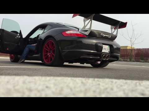 2006 Porsche Cayman S w Borla Exhaust
