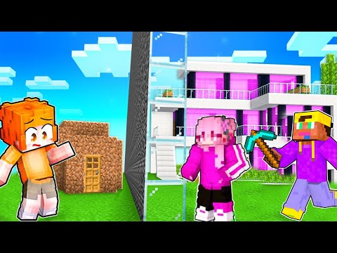 I CHEAT with PRO GIRLS in BUILD BATTLE Minecraft!