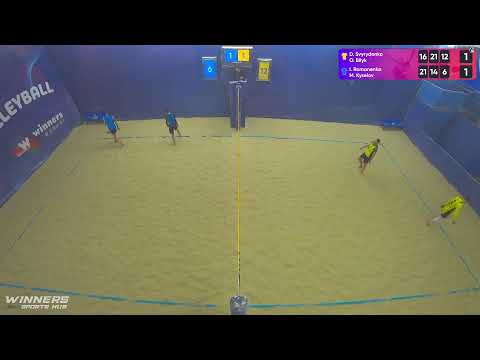 09:20 D. Svyrydenko / O. Bilyk - I. Romanenko / M. Kyselov 21.04.2023 | Winners Beach Volleyball