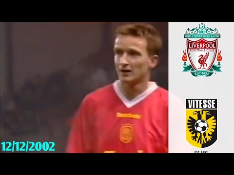 Liverpool (1) vs (0) Vitesse 12/12/2002 ● UEFA Cup 2002/2003 (Third round, second leg)