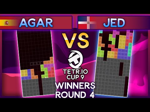 TETR.IO Cup 9 - Agar Vs. Jed - Winners Round 4