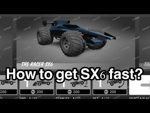 [OUTDATED] MMX Hill Dash: How to get SX6 vehicle fast?