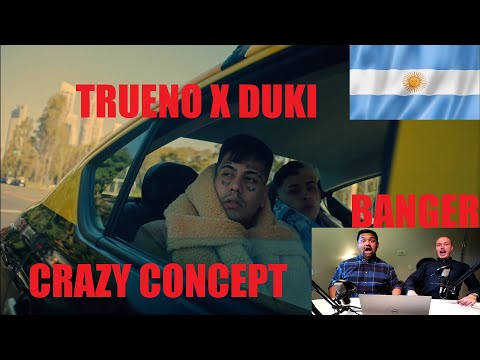 ENGLISH REACTION TO ARGENTINIAN RAP - Trueno, Duki - PANAMÁ (Video Oficial)