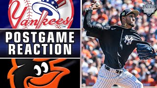 Yankees vs Orioles | Spring Opener Reaction | 2/20/26