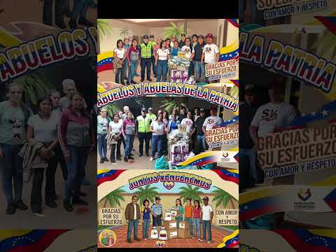 Desde el Municipio Guaraque Atendiendo a Nuestros Abuelos y Abuelas de la Patria.#Venezuela