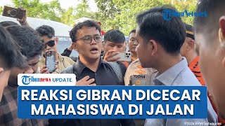 Momen Gibran Dicecar & Dikelilingi Mahasiswa soal Tambang Ilegal & Sawit: Kami Butuh Solusi Konkriet