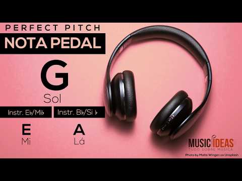 Nota Pedal Sol (G) | Perfect Pitch G