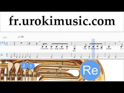Comment Jouer du Tuba The Chainsmokers & Coldplay - Something Just Like This Tab Tablature Partie#2