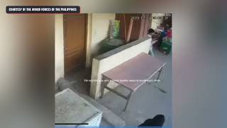 CCTV footage of alleged suspect in MSU Marawi bomb