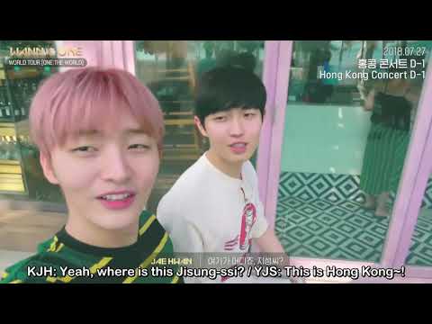[ENG SUB] 180917 Wanna One - World Tour Making Film in Hong Kong by WNBSUBS