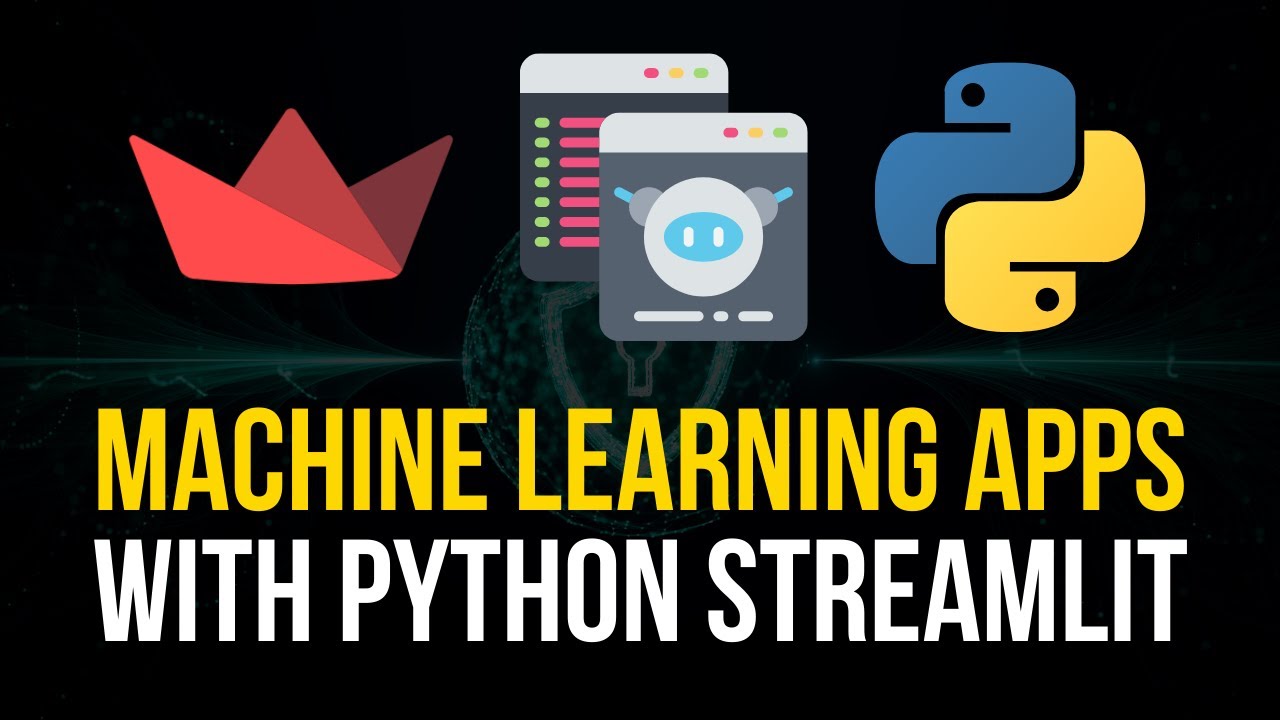 Modern Machine Learning Apps with Streamlit – No HTML, CSS, JS