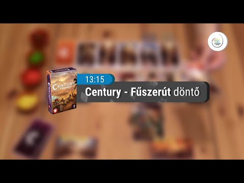 Century Fűszerút Döntő (TJO 2018) - GameRelation