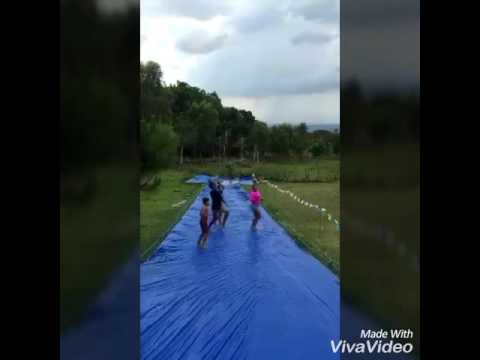 Runningman challenge.@ the slip in slide