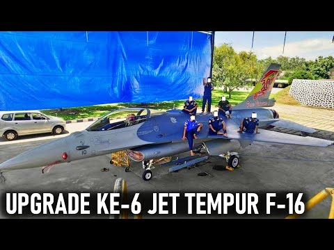 MANTAP! Teknisi TNI AU Kembali Berhasil Upgrade Sendiri Jet Tempur F 16