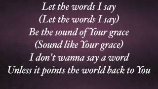 Hawk Nelson (feat Bart Millard) - Words - (with lyrics)