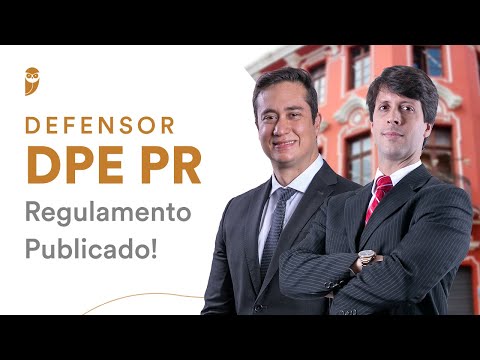 Defensor DPE PR - Regulamento Publicado!
