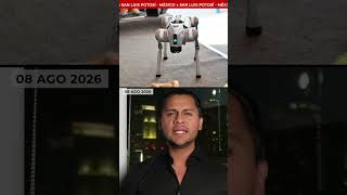 Perros robot con IA en feria de San Luis Potosí #noticias #USA #SanLuisPotosí