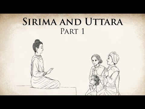 Results of Merit | Sirima and Uttara (Part 1) | Animated Buddhist Stories