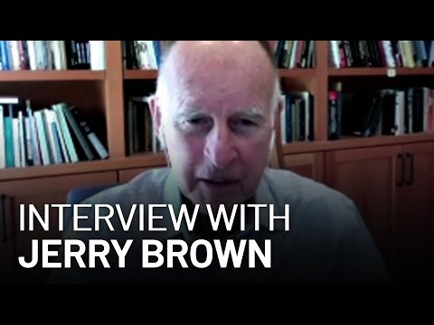 One-on-One With Former California Gov. Jerry Brown