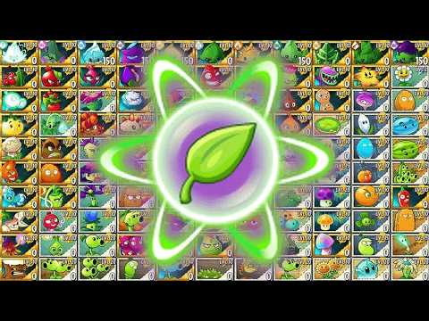 Random 40 Old FREE & PREMIUM Plants Vs Team Zombie Frozen - Who Will WIn? - Pvz 2 Battlez