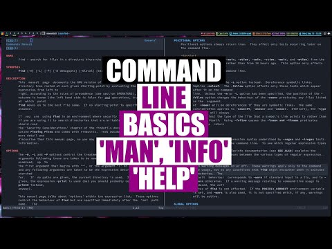 Learn The Basics - Man Pages Versus Info Pages