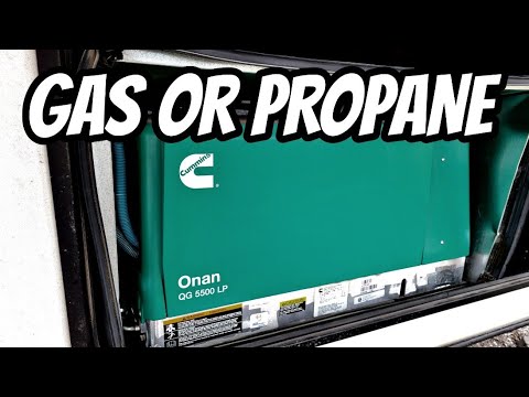 Gas or Propane? Which Factory Installed RV Generator should you get?