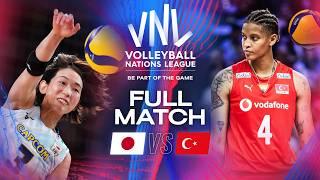 Japan 🇯🇵 vs. Türkiye 🇹🇷 - 2024 VNL | Full Match - Week 1