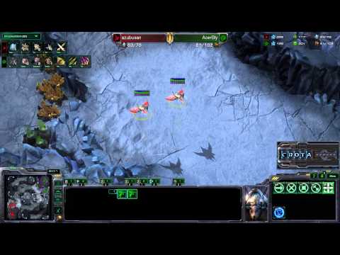 Azubu San (P) vs Acer Bly (Z) - G1 - StarCraft 2 - HOTS096