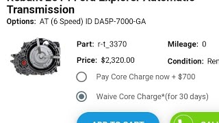 2011 - 2019 Ford Explorer Shutter But Not Missfire Diagnostics - Torque Converter And Trans Done