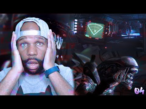 Alien Isolation Walkthrough Gameplay Part 4 - Please Don't Look Under This Table