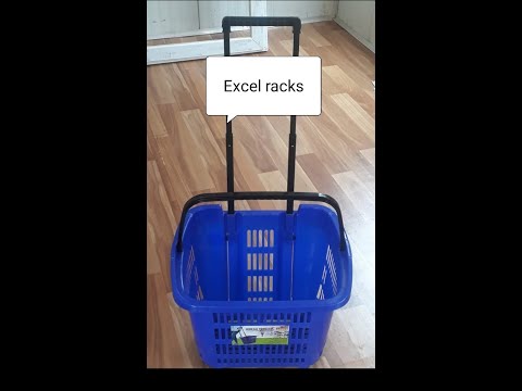 Omega Trolly Shopping Basket