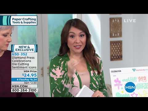 HSN | Paper Crafting Tools & Supplies 03.05.2019 - 04 AM