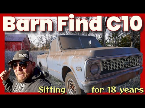 1972 Barn Find C10 Sitting for 18 years. Can it be revived?