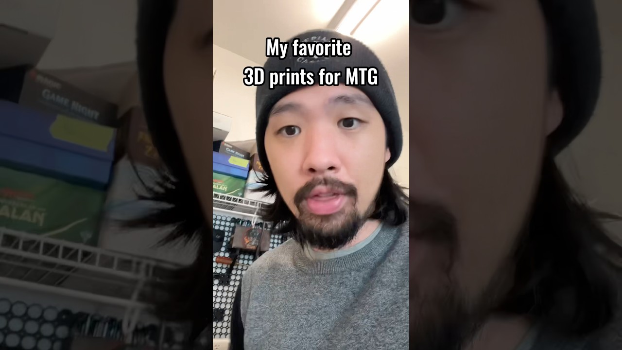 My Favorite MTG 3D prints #mtg #3dprinting