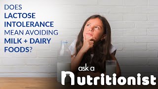 Does Lactose Intolerance Mean I Have To Avoid All Milk + Dairy Foods?