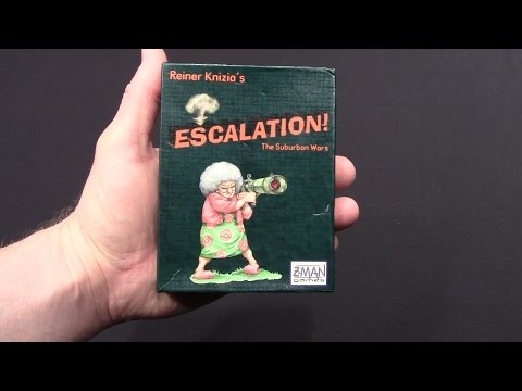 Escalation - A Card Game by Reiner Knizia (Z-Man Games)