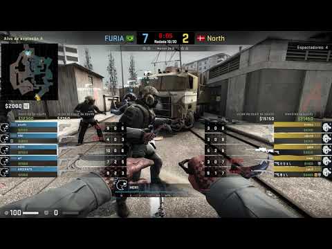 Pov HEN1 (19/9) CS GO DEMO - OVERPASS - 16 FURIA VS 4 NORTH (DreamHack Masters Winter 01/12/2020)