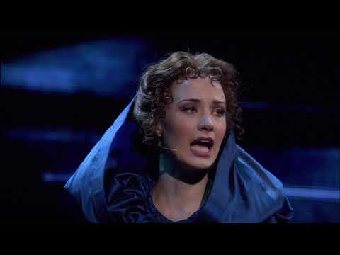 Screenshot from Wishing You Were Somehow Here Again lyrics video by Sarah Brightman