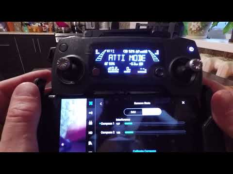compass error exit p-gps mode лечим мавик про