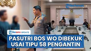 Detik-detik Pasutri Bos WO Marwah Ditangkap usai Tipu 58 Calon Pengantin, Ditegur Kapolres Jaktim