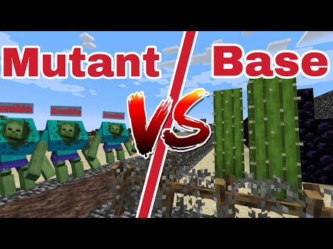 MUTANTEN ZOMBIES vs SICHERSTE BASE in Minecraft!!!🧟‍♂️