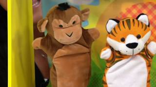 Melissa & Doug Tabletop Puppet Theater w/ 4 Hand Puppets on QVC